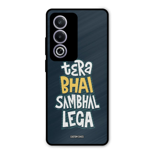 Tera Bhai Oppo A3 Pro Mobile Back Cover - Typography PrintShield Case