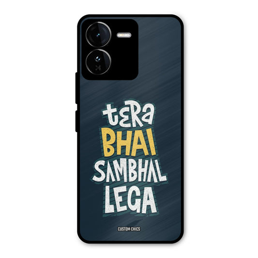 Tera Bhai iQOO Z9 Mobile Back Cover - Typography PrintShield Case