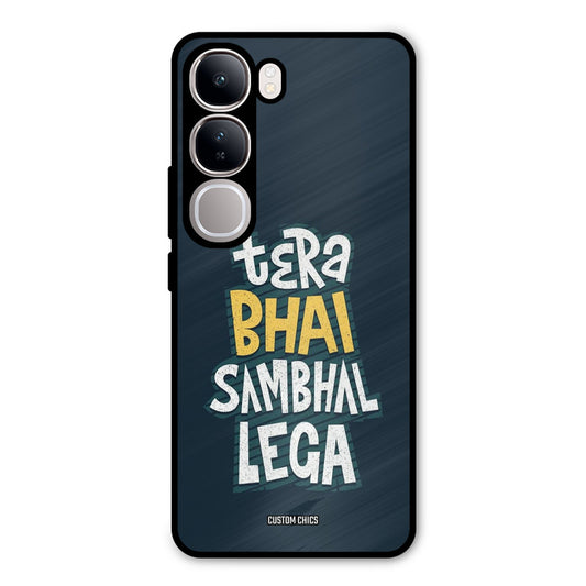 Tera Bhai Vivo Y300 Mobile Back Cover - Typography PrintShield Case
