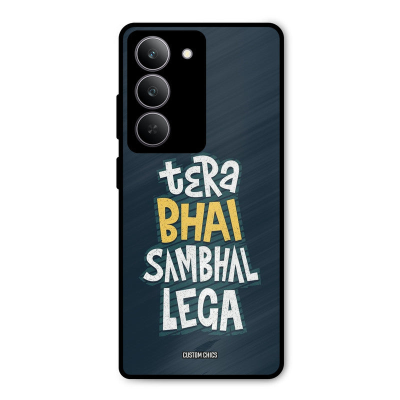 Tera Bhai Realme 14x Mobile Back Cover - Typography PrintShield Case