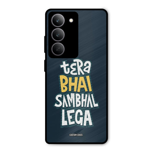 Tera Bhai Realme 14x Mobile Back Cover - Typography PrintShield Case