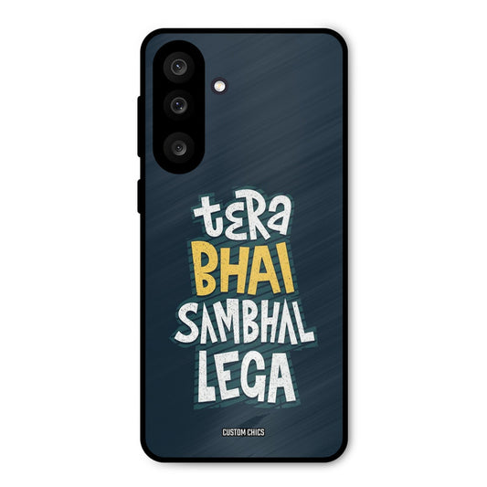 Tera Bhai Samsung Galaxy M56 Mobile Back Cover - Typography PrintShield Case