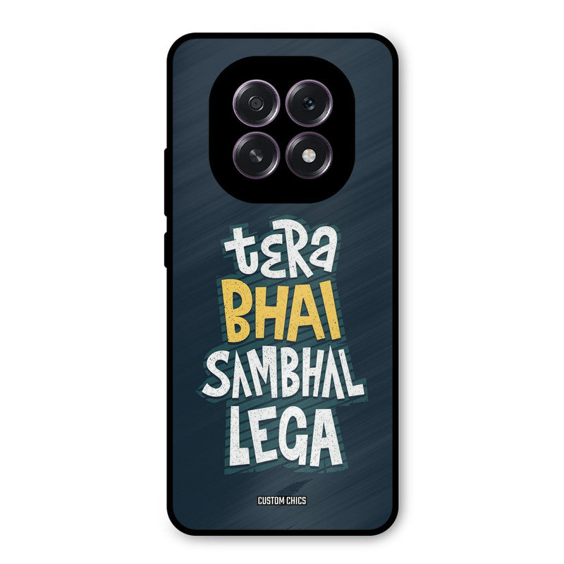 Tera Bhai Oppo F29 Mobile Back Cover - Typography PrintShield Case