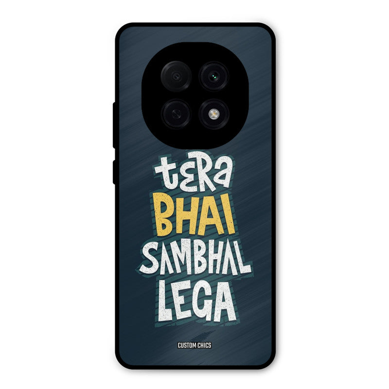 Tera Bhai Oppo F29 Pro Mobile Back Cover - Typography PrintShield Case