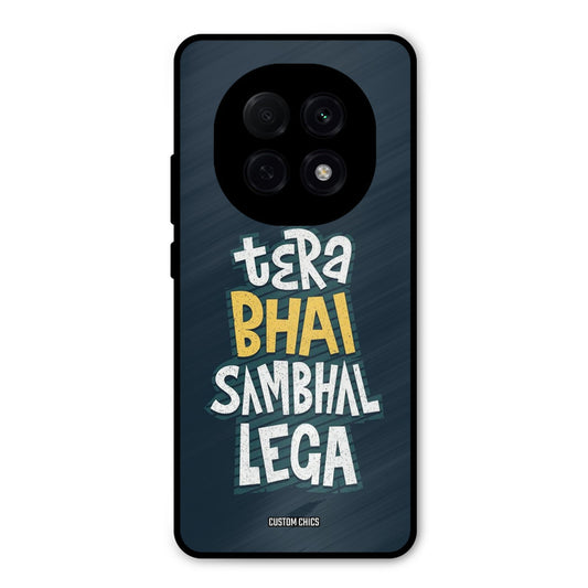 Tera Bhai Oppo F29 Pro Mobile Back Cover - Typography PrintShield Case