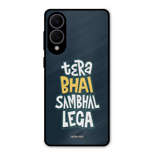 Tera Bhai Samsung Galaxy S25 Edge Mobile Back Cover - Typography PrintShield Case