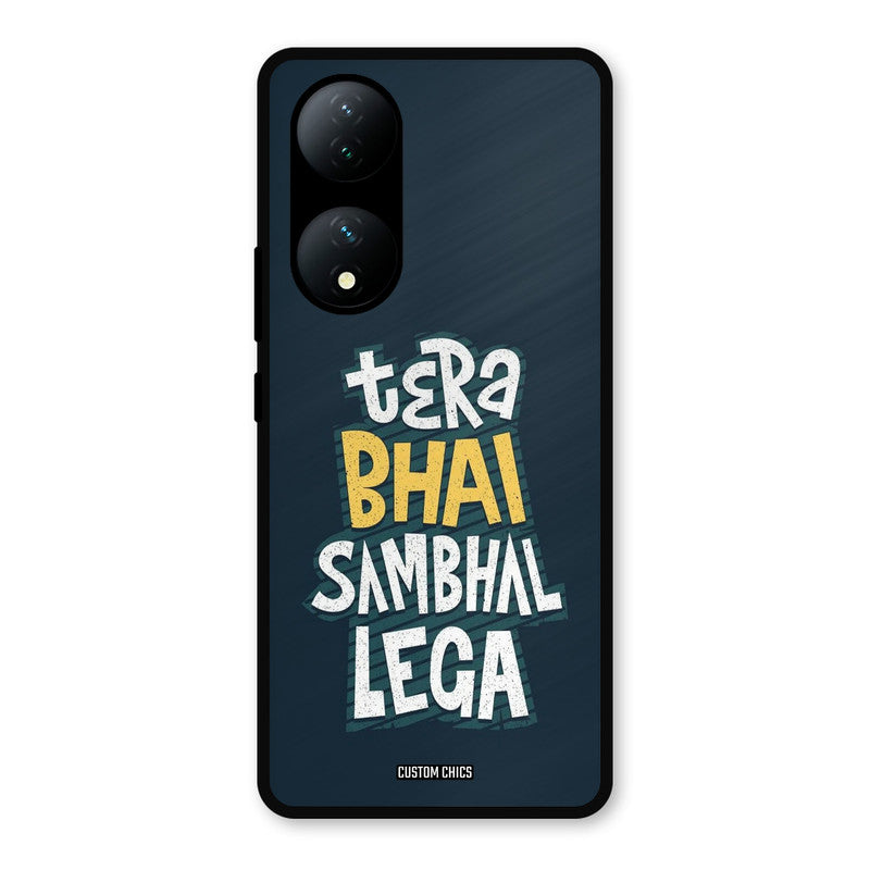 Tera Bhai Vivo Y100 Mobile Back Cover - Typography PrintShield Case