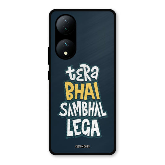 Tera Bhai Vivo Y100 Mobile Back Cover - Typography PrintShield Case