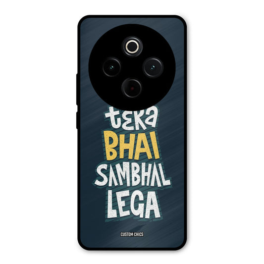 Tera Bhai iQoo Z10 Mobile Back Cover - Typography PrintShield Case