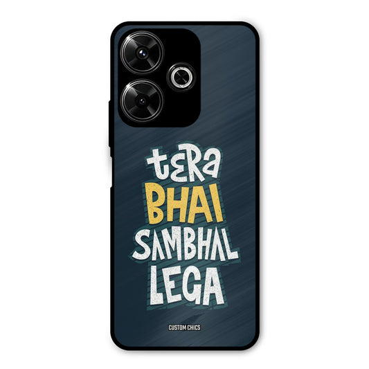 Tera Bhai Redmi 13 5G Mobile Back Cover - Typography PrintShield Case