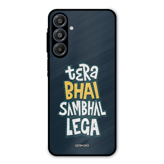 Tera Bhai Samsung Galaxy A16 5G Mobile Back Cover - Typography PrintShield Case