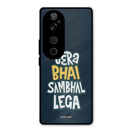 Tera Bhai Vivo V40 Pro Mobile Back Cover - Typography PrintShield Case