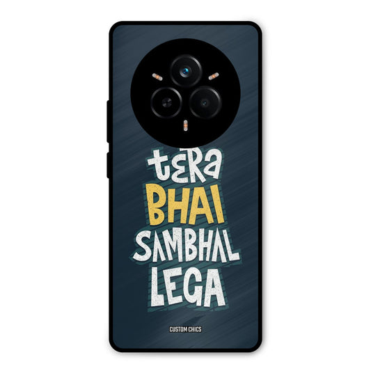 Tera Bhai Realme 14 Pro Mobile Back Cover - Typography PrintShield Case