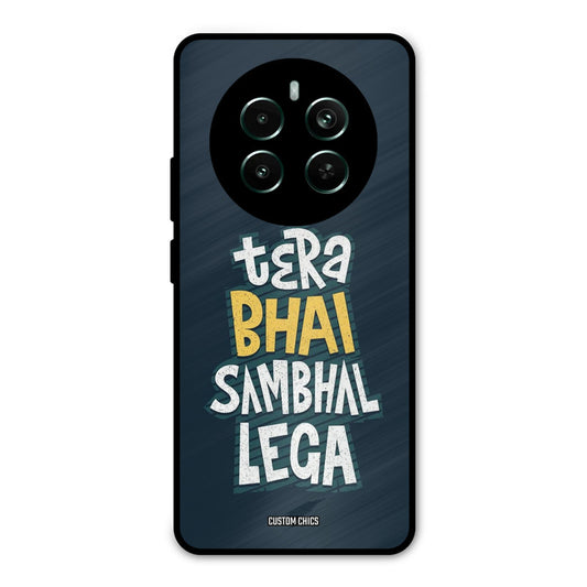 Tera Bhai Realme 12 Plus Mobile Back Cover - Typography PrintShield Case