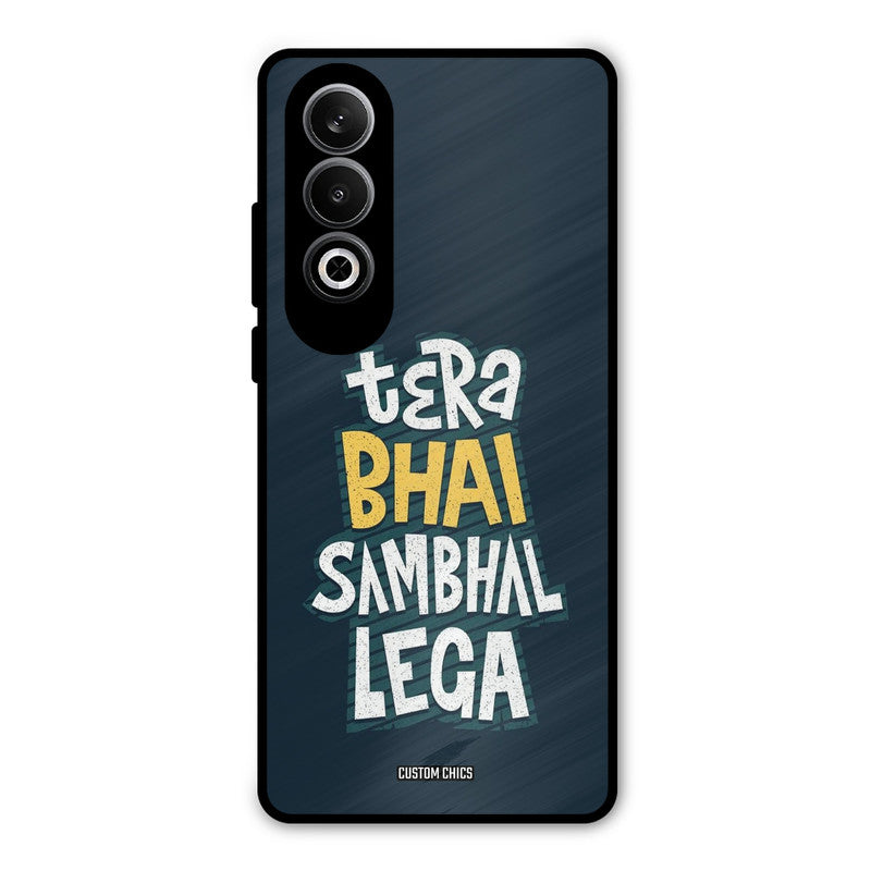 Tera Bhai OnePlus Nord CE4 Mobile Back Cover - Typography PrintShield Case