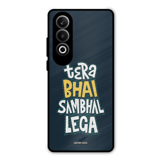Tera Bhai OnePlus Nord CE4 Mobile Back Cover - Typography PrintShield Case