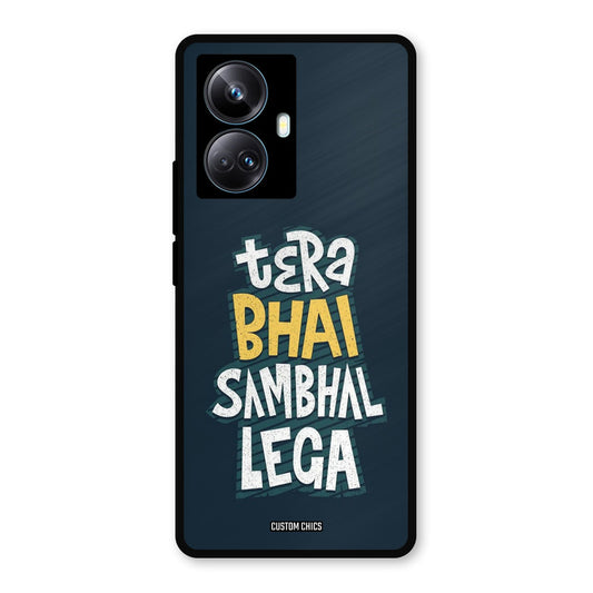 Tera Bhai Realme 10 Pro Plus Mobile Back Cover - Typography PrintShield Case