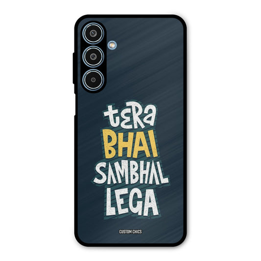 Tera Bhai Samsung Galaxy M35 5G Mobile Back Cover - Typography PrintShield Case