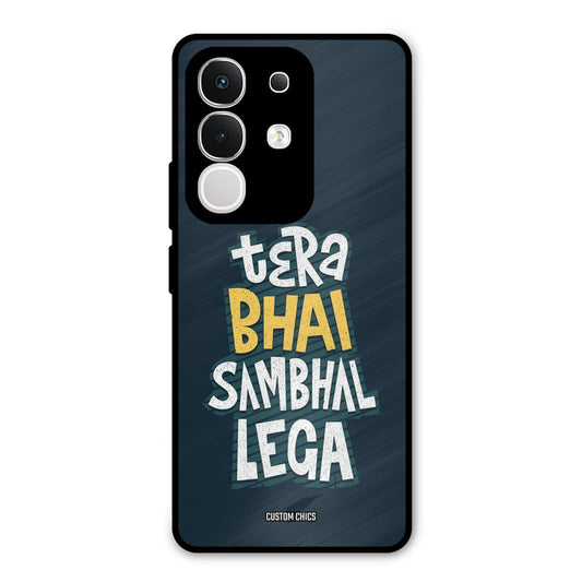Tera Bhai Vivo T4x Mobile Back Cover - Typography PrintShield Case