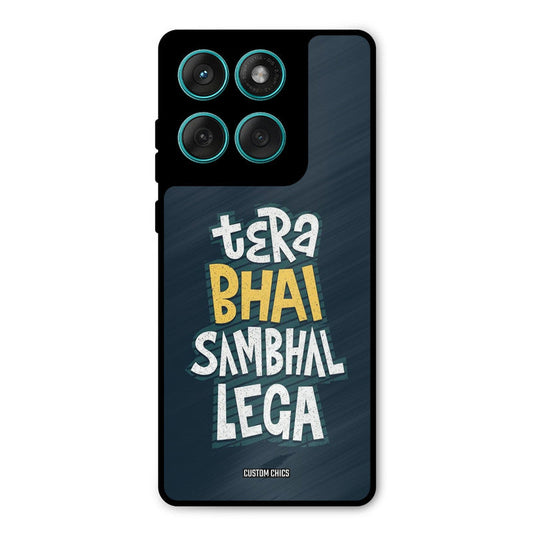 Tera Bhai Motorola Edge 60 Mobile Back Cover - Typography PrintShield Case