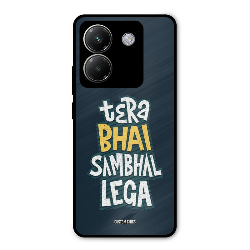 Tera Bhai Poco M7 Pro Mobile Back Cover - Typography PrintShield Case