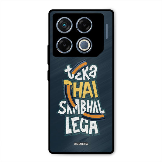Tera Bhai Infinix GT 20 Pro Mobile Back Cover - Typography PrintShield Case
