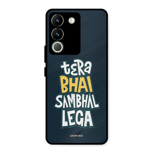 Tera Bhai Vivo Y200 Mobile Back Cover - Typography PrintShield Case