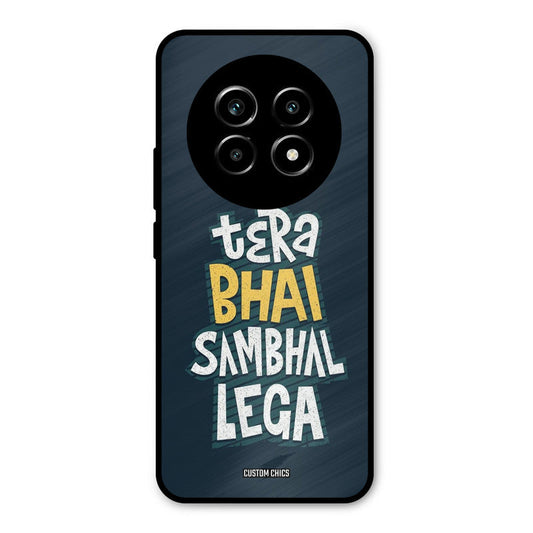 Tera Bhai Realme 14 Pro lite Mobile Back Cover - Typography PrintShield Case