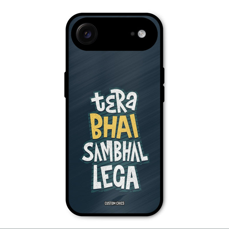 Tera Bhai iPhone Air Mobile Back Cover - Typography PrintShield Case