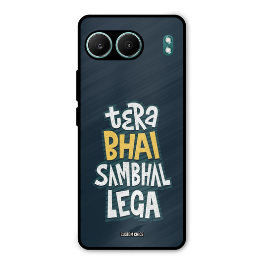Tera Bhai OnePlus Nord 4 Mobile Back Cover - Typography PrintShield Case