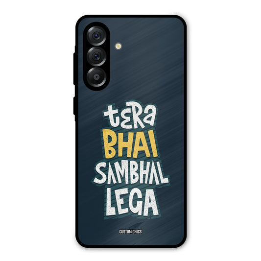 Tera Bhai Samsung Galaxy A36 Mobile Back Cover - Typography PrintShield Case