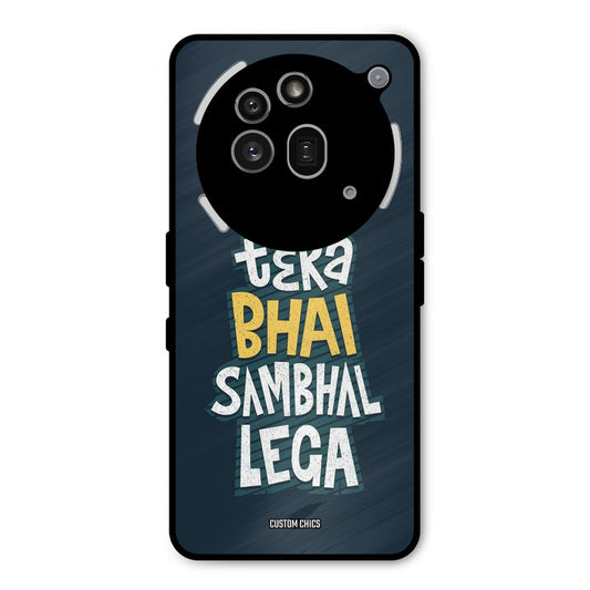 Tera Bhai Nothing Phone 3A Pro Mobile Back Cover - Typography PrintShield Case