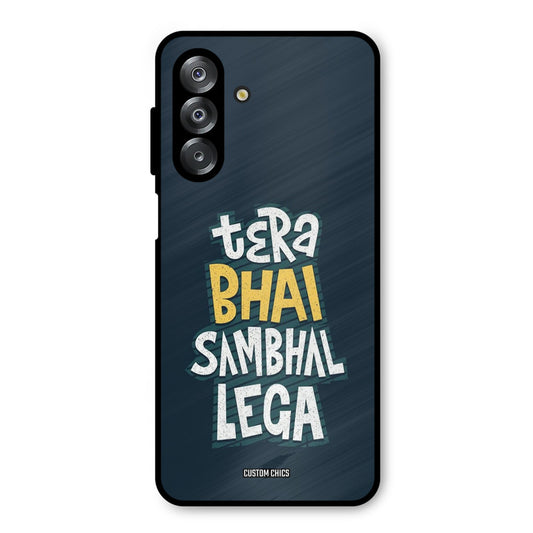 Tera Bhai Samsung Galaxy A26 Mobile Back Cover - Typography PrintShield Case