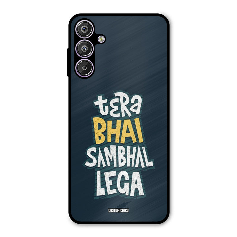 Tera Bhai Samsung Galaxy M15 Mobile Back Cover - Typography PrintShield Case