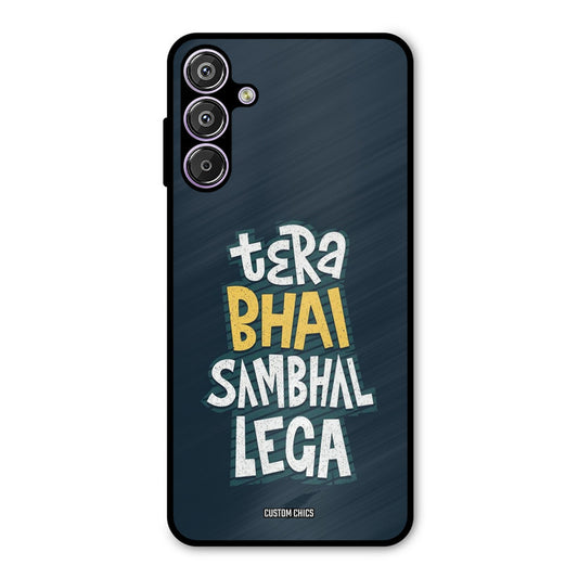 Tera Bhai Samsung Galaxy M15 Mobile Back Cover - Typography PrintShield Case