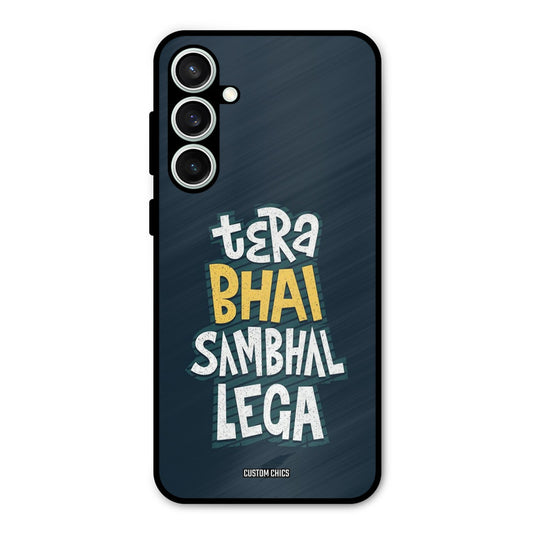 Tera Bhai Samsung Galaxy S23 Mobile Back Cover - Typography PrintShield Case