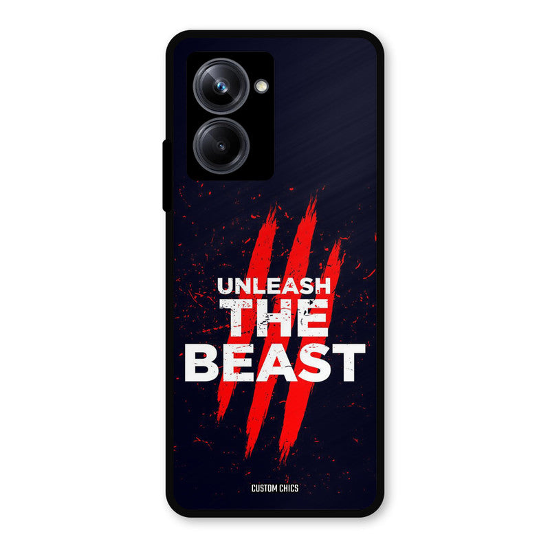The Beast Realme 10 Pro Mobile Back Cover - Typography PrintShield Case