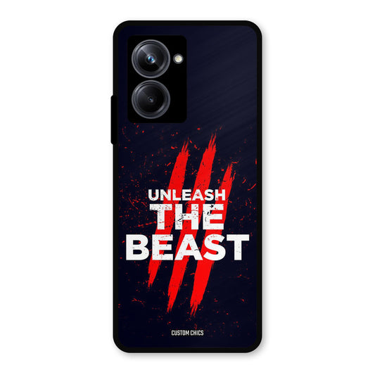 The Beast Realme 10 Pro Mobile Back Cover - Typography PrintShield Case
