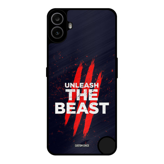 The Beast Nothing CMF Phone 1 Mobile Back Cover - Typography PrintShield Case