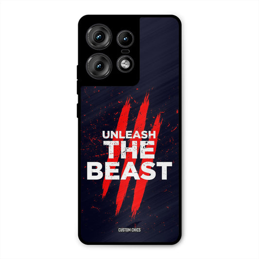 The Beast Motorola Edge 50 Pro Mobile Back Cover - Typography PrintShield Case