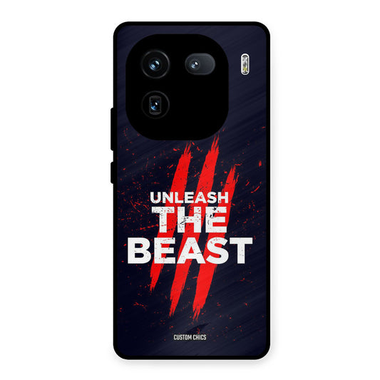 The Beast iQOO 12 Mobile Back Cover - Typography PrintShield Case