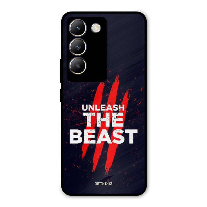 The Beast Vivo Y200e Mobile Back Cover - Typography PrintShield Case