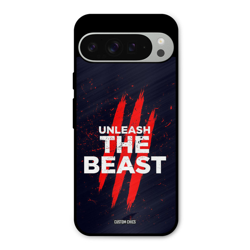 The Beast Google Pixel 9 Pro XL Mobile Back Cover - Typography PrintShield Case