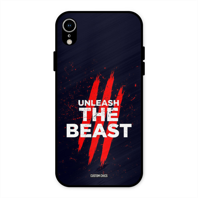 The Beast iPhone XR Mobile Back Cover - Typography PrintShield Case