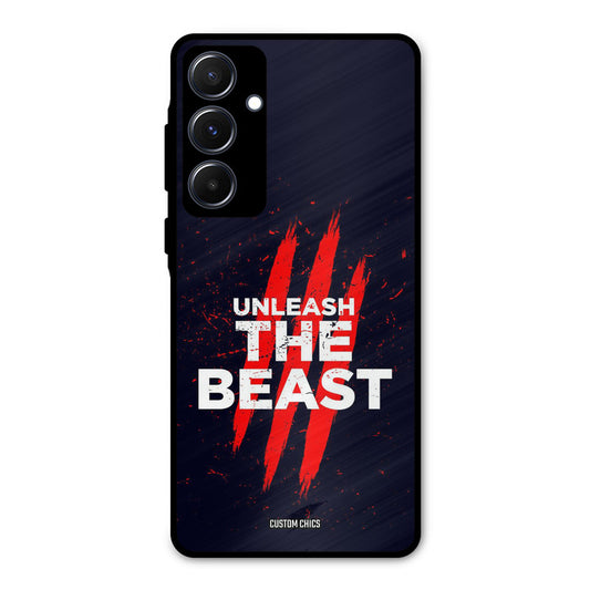 The Beast Samsung Galaxy A55 5G Mobile Back Cover - Typography PrintShield Case