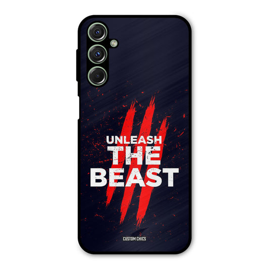 The Beast Samsung Galaxy M34 Mobile Back Cover - Typography PrintShield Case