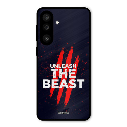 The Beast Samsung Galaxy M56 Mobile Back Cover - Typography PrintShield Case