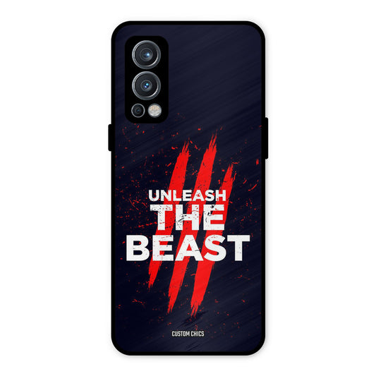 The Beast OnePlus Nord 2 5G Mobile Back Cover - Typography PrintShield Case