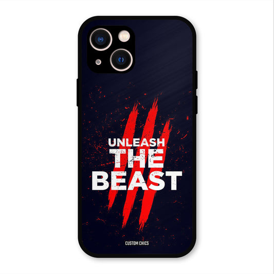 The Beast iPhone 13 Mobile Back Cover - Typography PrintShield Case
