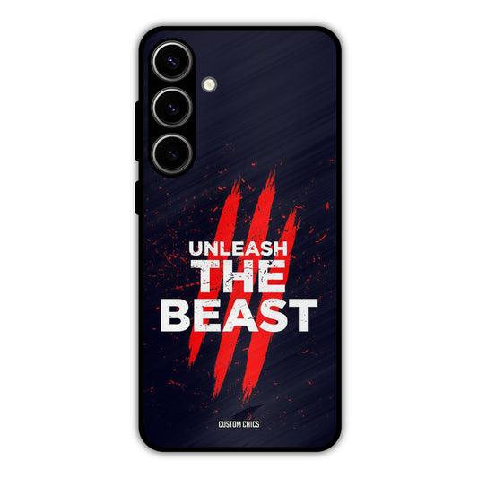The Beast Samsung Galaxy S24 Plus Mobile Back Cover - Typography PrintShield Case